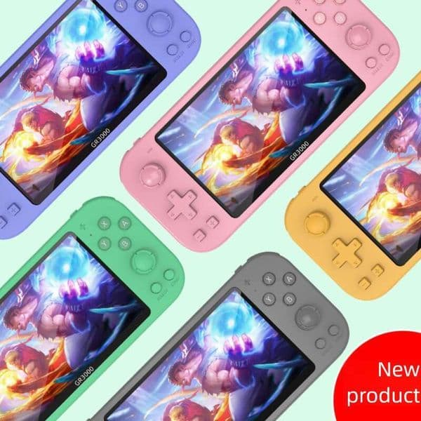 GR3000 high-definition large-screen two-player classic retro nostalgic arcade handheld game console