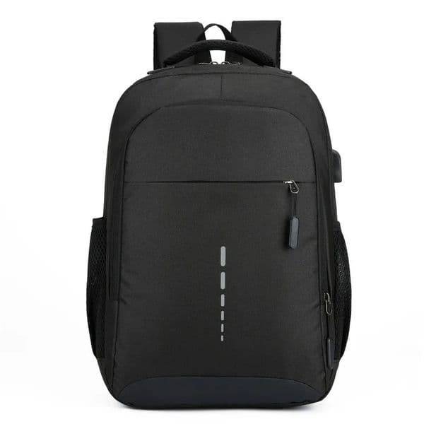 Classic Men Waterproof Backpack USB Charging Casual Travel Large Capacity Laptop School Bag bolsas 260403BANJIA