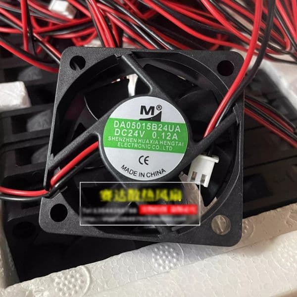 Free shipping, brand new 5015 24V 0.12A DA05015B24UA 50 * 50 * 15MM dual ball cooling fan