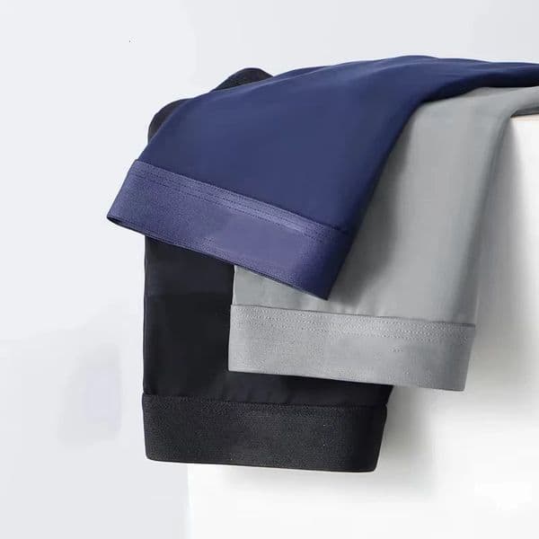 3Pcs Men Boxershorts Summer Thin Ice Silk Graphene Antibacterial Man Underwear Breathable Cool Mens Panties Boxershorts 260402BJ