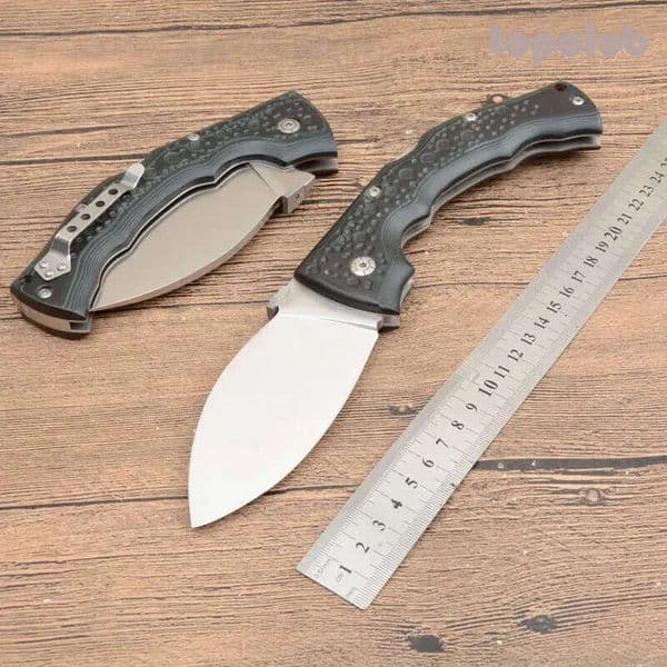 High pocket knife quality Dog Legs Folding Knife tactical knife 4.02 440C Blade, knives Micarta Handles