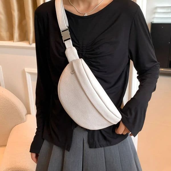 ner Woman Waist Bag Quality Soft Leather Fanny Pack Purse Fashion Ladies Belt Bag y Shoulder Crossbody Chest Bag 260402