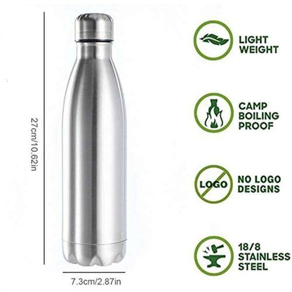 Insulated Sports Portable Vakuumflaska Drink Cool Water Bottle Sport Cycling Kettle Drinkware 26Y0403