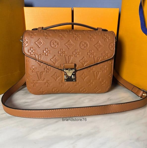 designer bag crossbody Satchel Oxidizing METIS Elegant Handbag Messenger Bags Shoulder Bags Ladies Clutch Purse Shopping tote bag M44875 Female backpack wallet