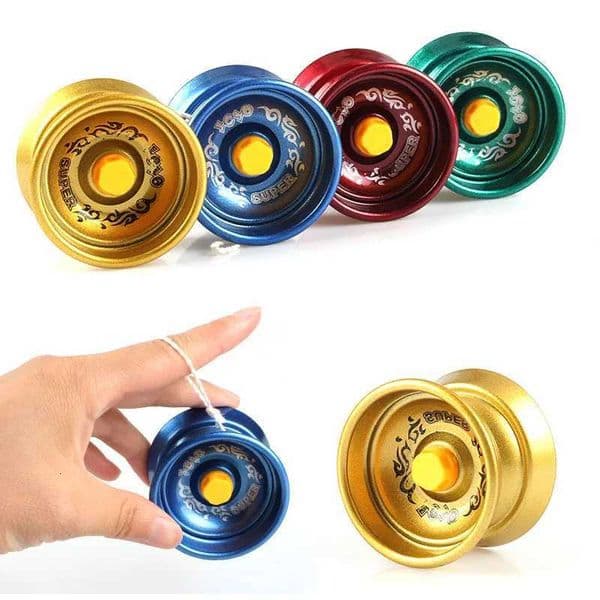 Magic Yoyo Profesional Alloy Material String Trick Yo Ball Toys For Beginner Adults Kids Funny Gifts Kinderspielzeug X260403
