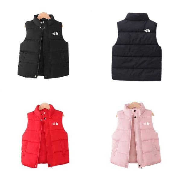 2026 New New Outdoor Kids Puffer Gillet Waistcoat Girls Boys Designer Jacket Children Winter Warm Vests Jackets Outwear Down Coats Baby Clothes