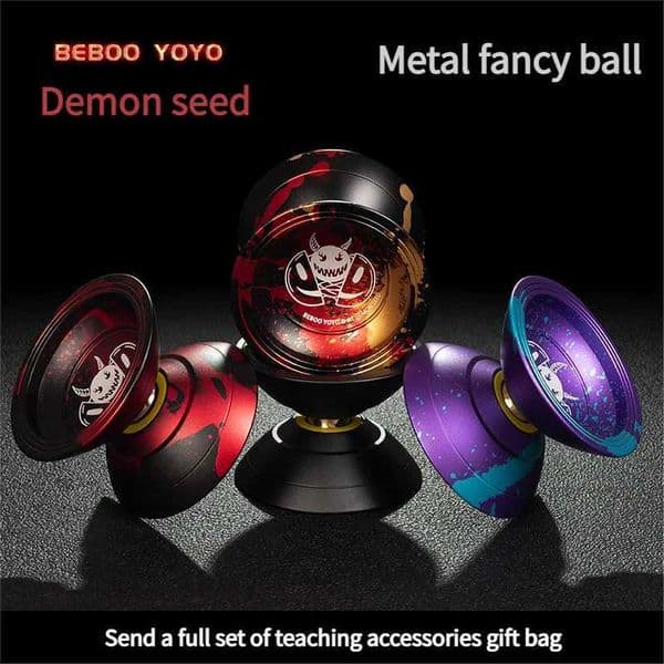 Yo-Yo Metal Yo-Yo Competition Edition YOYO Ball Aluminum Alloy Animation Educational Childrens Toy X260403