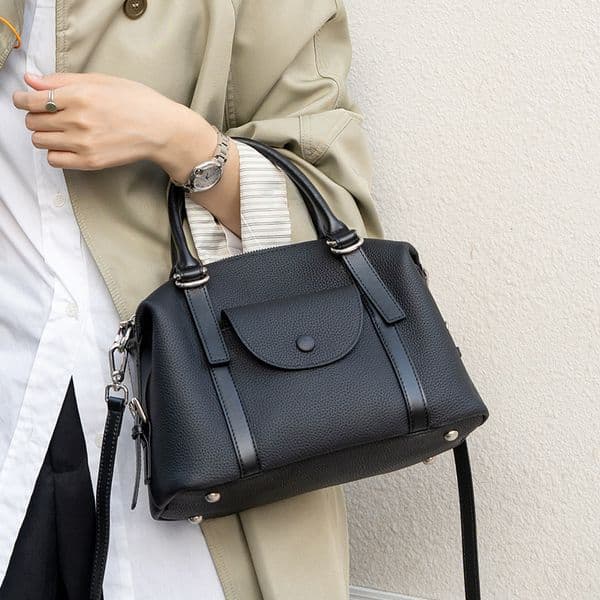 Women's Genuine Leather Crossbody 2025 New Fashion High-end Handbag Versatile Casual Commuter Shoulder Bag