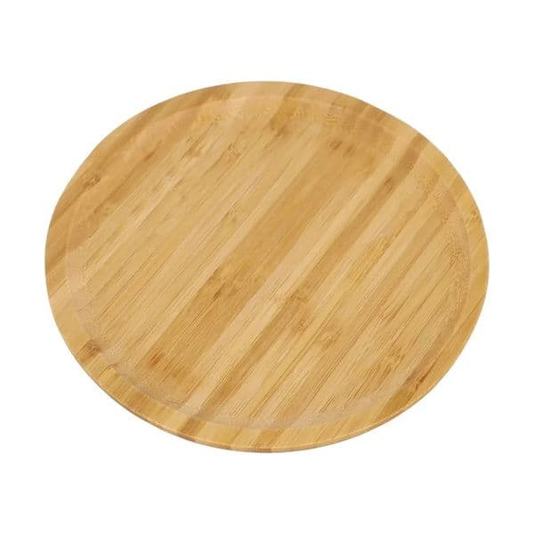 Trays Serving Tray 20530cm Easy To Clean For Fruit Pizza Round Wooden Serving Tray Tableware Stand Food Tray 260324