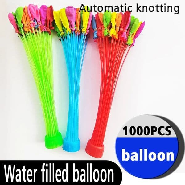 5551111pcs Fast Water Filling Balloon Summer Entertainment Childrens Beach Toys Bomb Festivals Party 260325