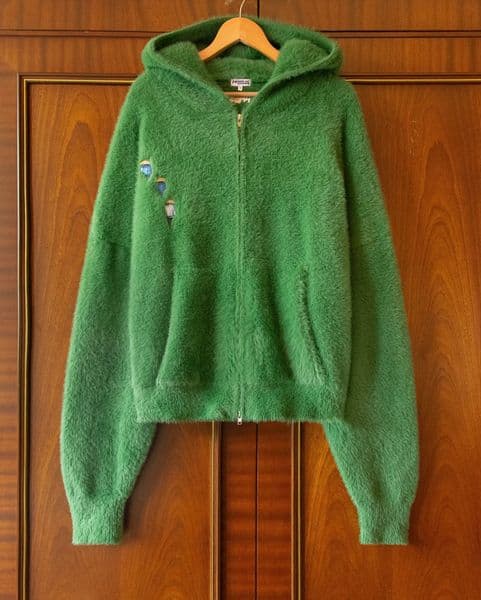 Retro Autumn Winter Men Rugby Knitted Warm Sweater Y2k Green Exploration Pattern Embroidery Hoodie Borneo Knitwear Sweaters 260403