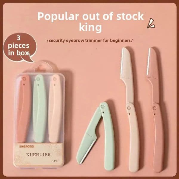 Beginner Friendly Safety Eyebrow Trimmer Full Set for Men and Women Professional Eyebrow Shaping Tool from China 260402BJ