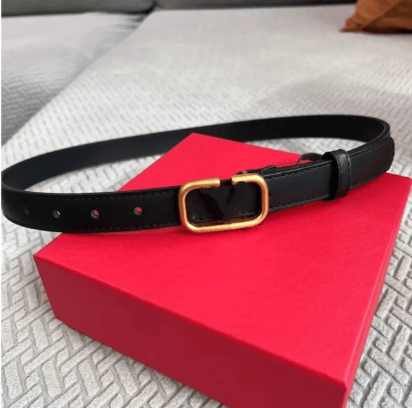 2026 Women VALEN TINO Belts Designer Belt Buckle for Men Women Genuine Leather Belt Fashion Clothing Accessories Business Waistband 2.3cm 95-115CM With Origial Box