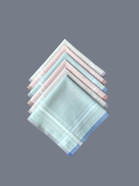29CM114inch cotton jacquard mini handkerchief universal fashionable and exquisite decoration 6PCS thin version 260317