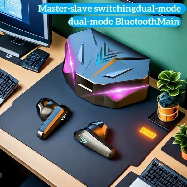 X15 TWS Wireless Bluetooth Headset LED Display Gamer Earbuds with Mic Wireless Headphones Noise Cancelling Bluetooth Earphones 260324