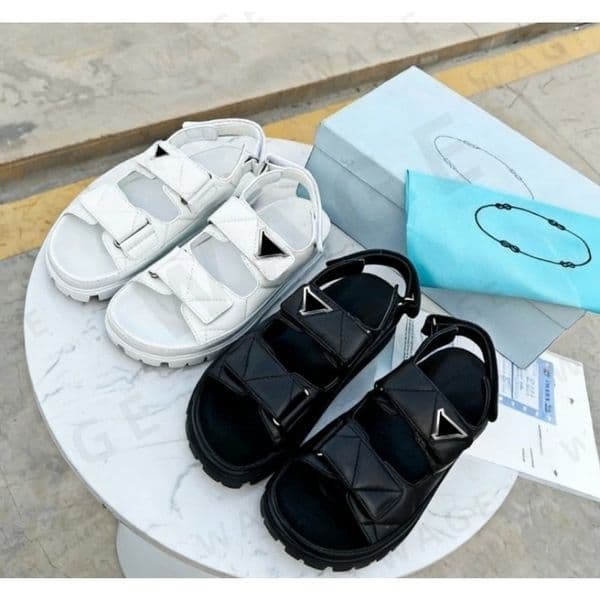 2026 Women's Chunky Sole Sandals - Quilted Detail, Adjustable Strap, Multi-Colors, Cushioned Footbed, Soft Lining, Ideal for Summer/Daily/Leisure Outings-4