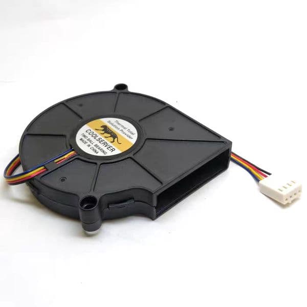 Free shipping original BB7515BU 12V 0.80A double ball turbine fan blower