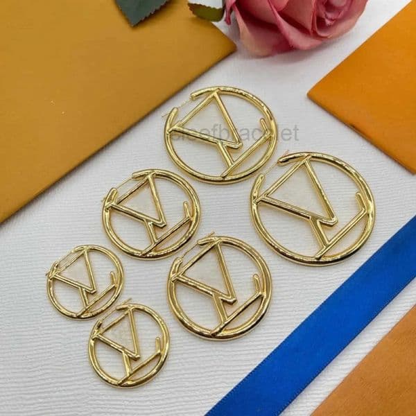 Earring jewlery designer for women classic fashion letter earrings luxury jewelry women elegant Accessories wedding jewelry gift