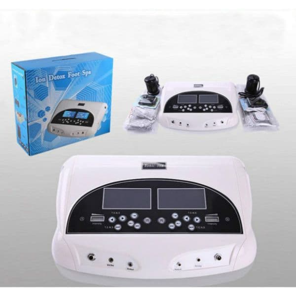 Health Gadgets Dual Ionic Cleanse Detox Machine Ionic Detox Foot Spa Salon Spa Aqua Cell Cleanse Spa Machine Foot Bath482