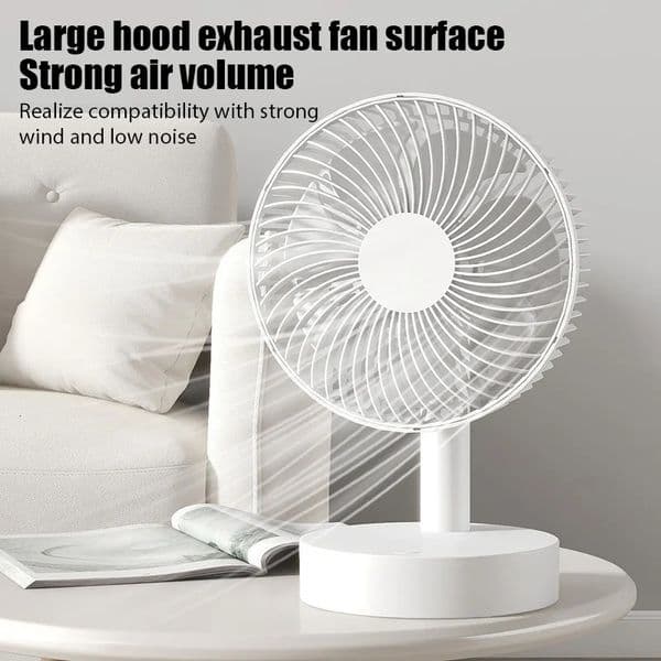 USB Small Electric Fan Home Dormitory Office Desktop High Wind Fan Portable Cooling fan Table Air circulators Fans Air Cooler 260403