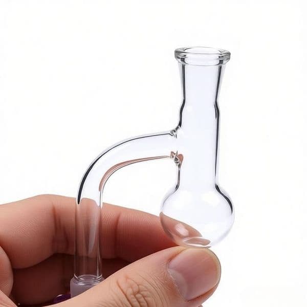 Clear Thick heady 10mm Male Mini Glass Oil Burner Pipe with Smoking oil banger Bowl Smoking Accessory for Water Pipes Bong hookah