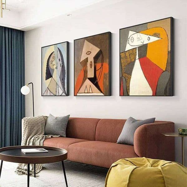 Picasso Eternal Heart Van Gogh Abstract Canvas Wall Art Poster Modern Living Room Bedroom Decor Home Decoration Painting Pri 26L0406