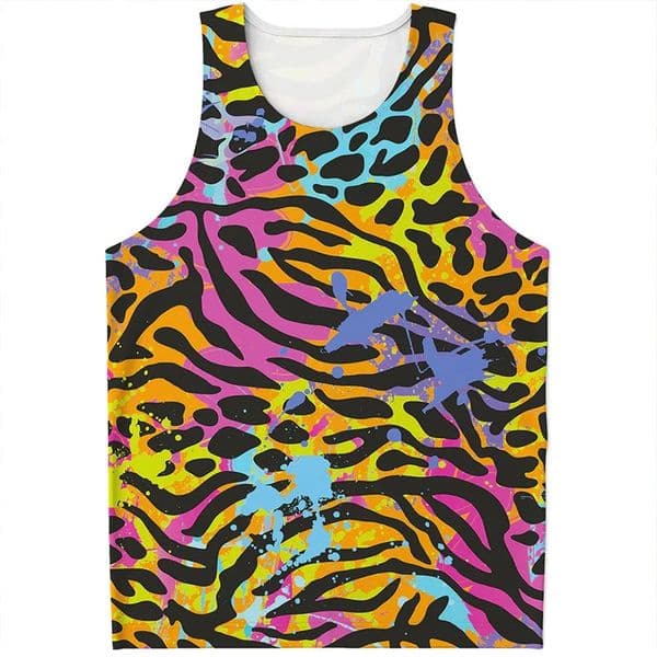 Summer Men Clothing Gym Tank Top Zebra Stripe Pattern 3D Print Harajuku Sleeveless T Shirt Daily Fitness Vest Oversized Singlets 260325
