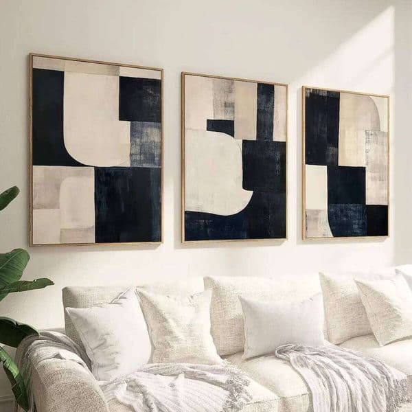 3PCS Japandi Poster Wabi Sabi and Minimalist Aesthetic Wall Art for Japanese-Style Decor Canvas Paintings For Room Decoration 26H0406