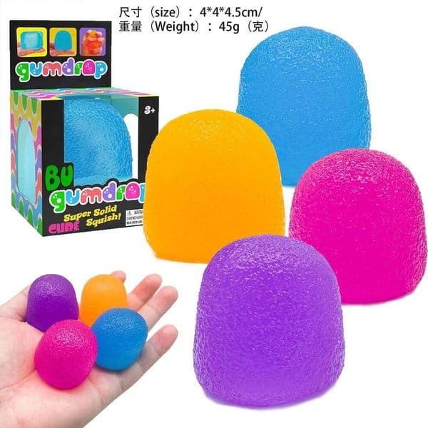 Amazon Needoh Water Drop Squeeze Toy Ice Diamond Cube Maltose Stress Relief Ball 50a