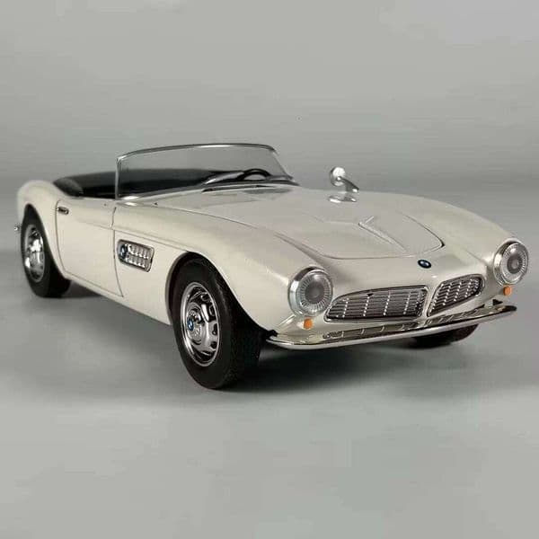 1:24 BMW 507 1950 530LI Vintage Roadster Alloy Metal Diecast Model Car Home Trendy & Desktop Display Ornament Birthday Gift Toys 26W0406