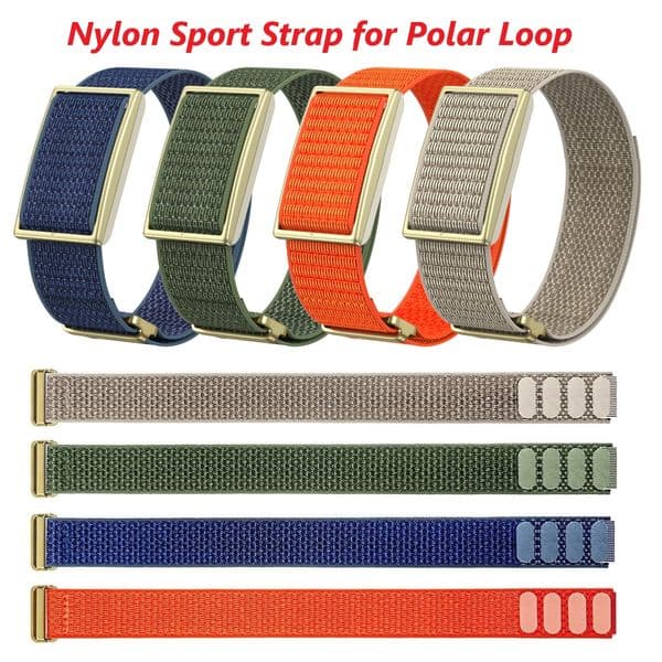 For Polar Loop Watch Straps Nylon Soft Polar Loop Wristbands Compatible with Polar Watch Nylon Bracelets Fitness Activity Tracker Polar 2025 Watch Band Replacement