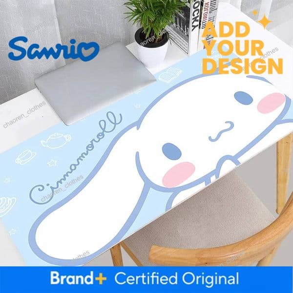Designer Mouse Pad Cinnamoroll E-Sports Rubber Table Large Gamer Desk Mat Computer Keyboard Pad PC Gaming Accessories Carpet Mousepad