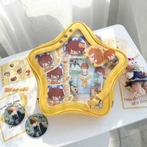 2026 New Cute Anime Crossbody Pentagram Ita Bag Small Capacity Single Shoulder Crossbody Womens Backpack Q260407