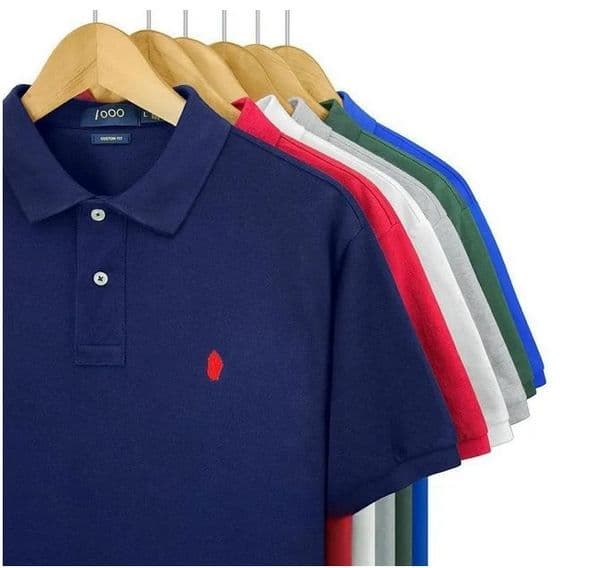 Spring Italy Men T-Shirt Designer Polo Shirts High Street Embroidery small horse Clothing Mens Brand Polo Shirt size S-2XL ad 8b0a Q260603