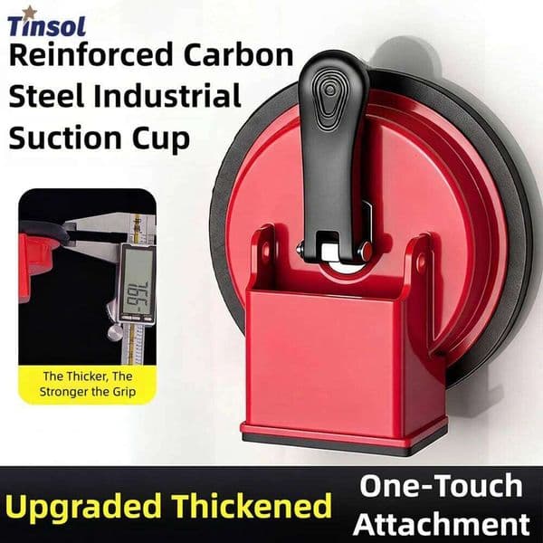 TINSOL Professional floor fixing tool suction cup vacuum gripper, for tiles, wooden floors, and woodworking construction
