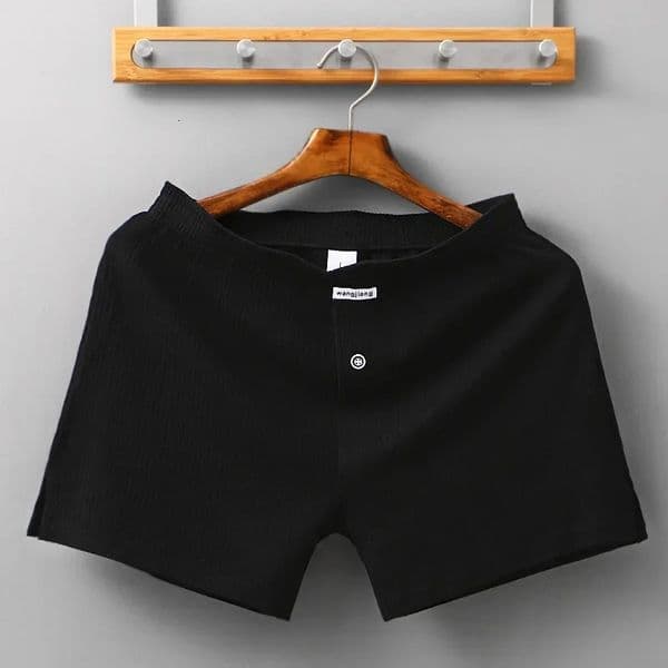 Sexy Men Cotton Boxer Briefs Pouch Shorts Trunks Underpants Panties Mesh Summer Home Mens Sports Fitness Boxers 260407