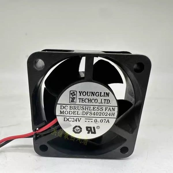 Free shipping original DFS402024H 24V 0.07A 4020 silent frequency converter cooling fan