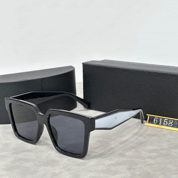 luxury women designer classic square frame glasses men sunglasses Driving on the beach UV protection UV400 with original box