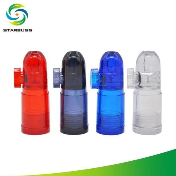 Acrylic snuff bottle bullet snuff plastic material is easy to carry