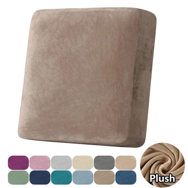 1pc Plush Sofa Slipcover Anti-slip Elastic Sofa Cover for Bedroom Office Living Room Home Decor Couch Cover Furniture Protector 260402