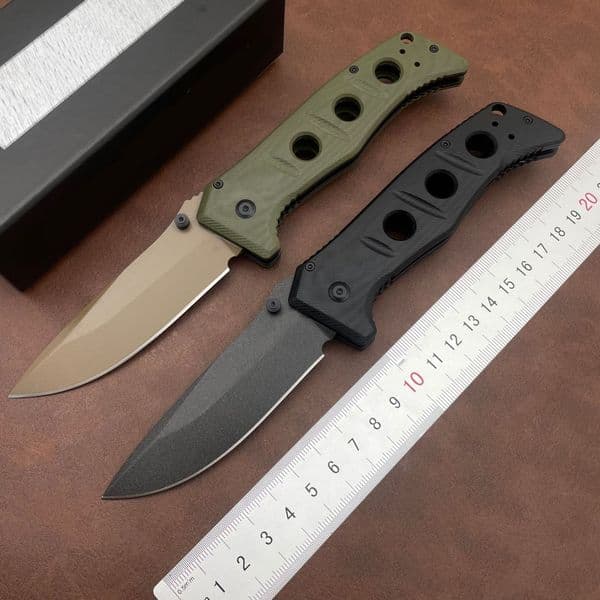 273 knife Outdoor Folding Knife G10 Handle Anti-corrosion Wear-resistant High Hardness Blade Outdoor Camping Driving Survival EDC Tool