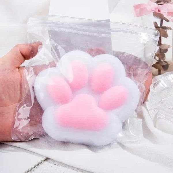 2026 New Mini Squishy Squeeze Cat Foot Antistress Stress Toy Decompression Mochi Fidget Girl Boys Silicone Slow Rebound Toys H260407 Toy