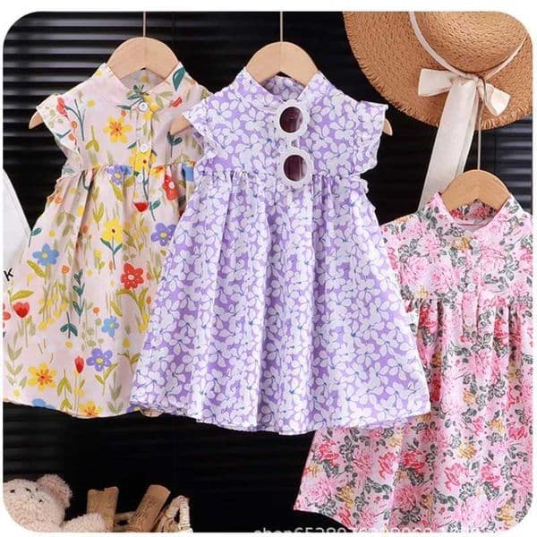 Baby Girls Beach Dresses Summer Soft Breathable Kids Girls Clothing Children Holiday A-Line Dress Vestidos 2025 L260406