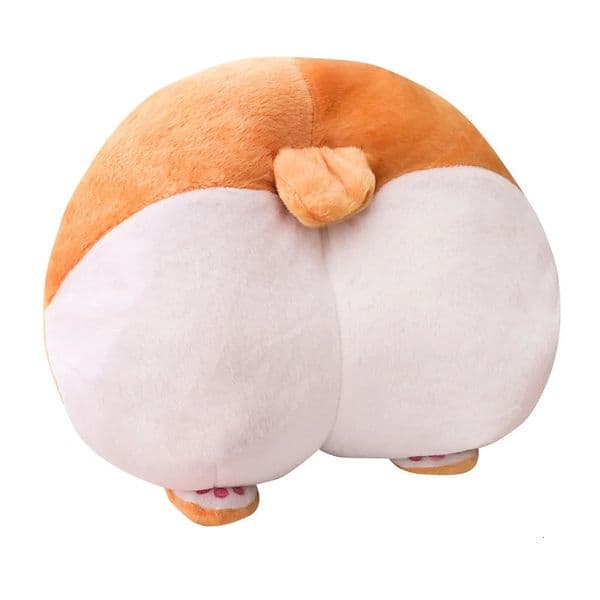 Cute Corgi Dog Plush Toy Stuffed Soft Animal Dog Butt Pillow Lovely Christmas Gift Kawaii Valentine Present Hand Warm 260407