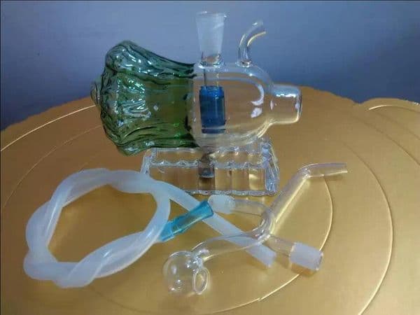 Glass Pipes Oil Burner Glass Water Pipes Oil Smoking bongs Vegetable hookah