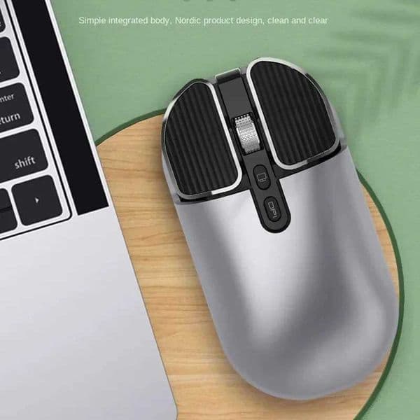 Mouse 24GHZ Wireless Bluetooth Dual Mode Computer Mouse Mute Charge Computer Office Ultra Thin Fashion Gaming Mouse New 2025 S2647