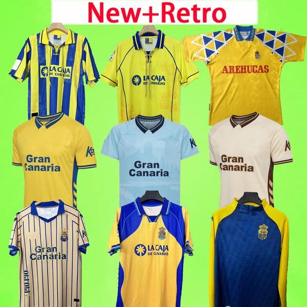 New + Retro Las Palmas 25 26 27 95 96 97 98 99 UD Soccer Jerseys away third kids kit JONATHAN ROBER RODRYGO ONTIVEROS CASTRO boys football shirt uniform 2025 2026