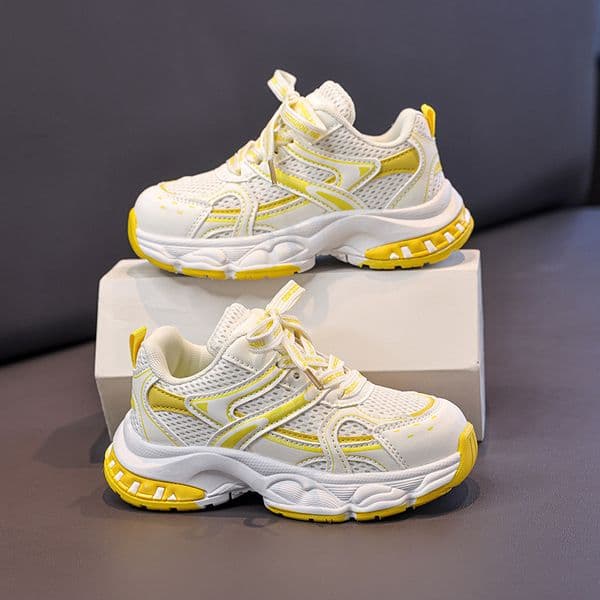 Kids Trendy Platform Sneakers Unisex Children Soft Sole Casual Dad Shoes for Lightweight Walking Boys Girls School Outdoor Daily Wear Free shipping