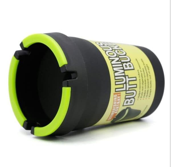 Portable car plastic luminous ashtray crash color ashtray