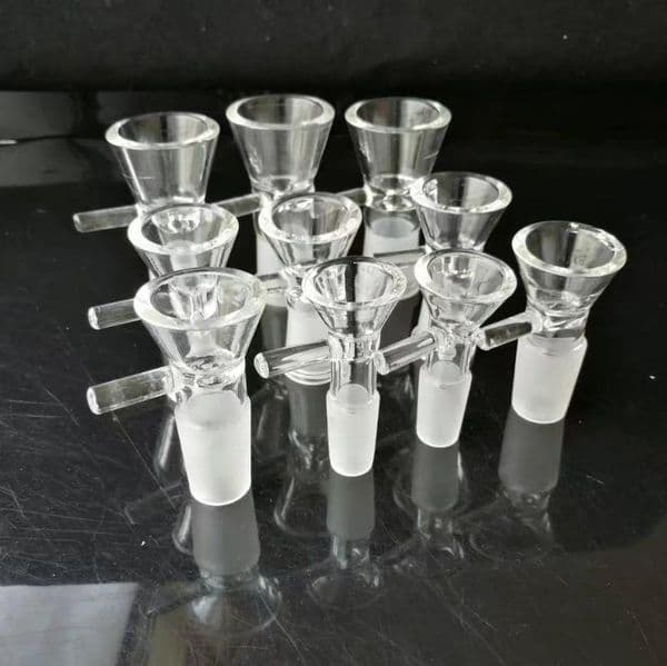 Smoking Pipes bongs Manufacture Hand-blown hookah Transparent funnel adapter (1)